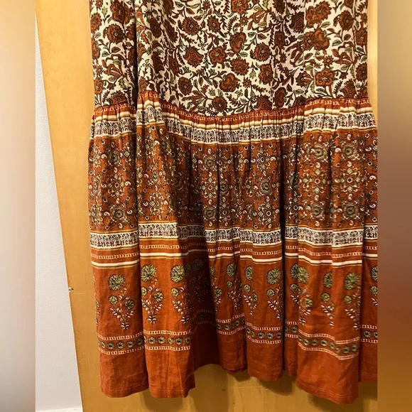 Faherty Patterned Maxi Dress - Picture 3 of 5